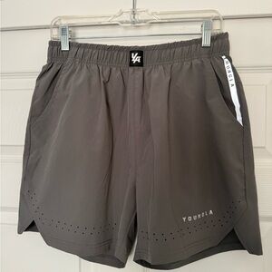 YoungLA Charcoal Athletic Men's Shorts